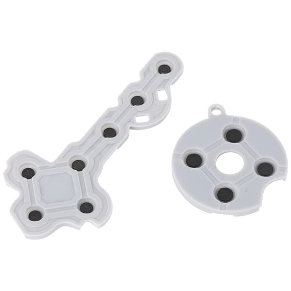 10x ledende gummiknappuder til Xbox 360 Gamepad Controller, ABS, 20g, spiltilbehør