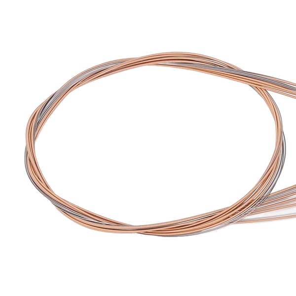 10PCS Lyra Harp Stålsträngar Långvarig Stämbar Ton Strängset för Reservanvändning