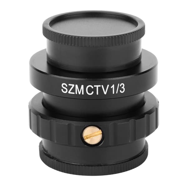 SZMCTV 1/3 C-Mount Linseadapter til Trinokulært Stereomikroskop Kamera Video