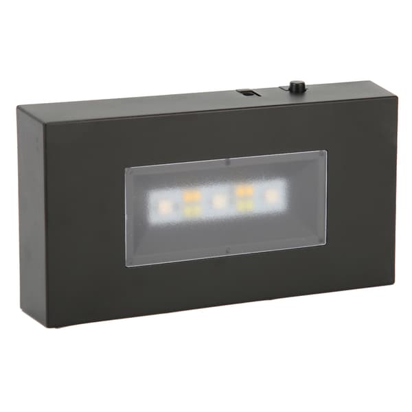LED-ljusstativbas USB-driven multiläge blandade färger svart ABS rektangulär ljusdisplaybas för glaslåda