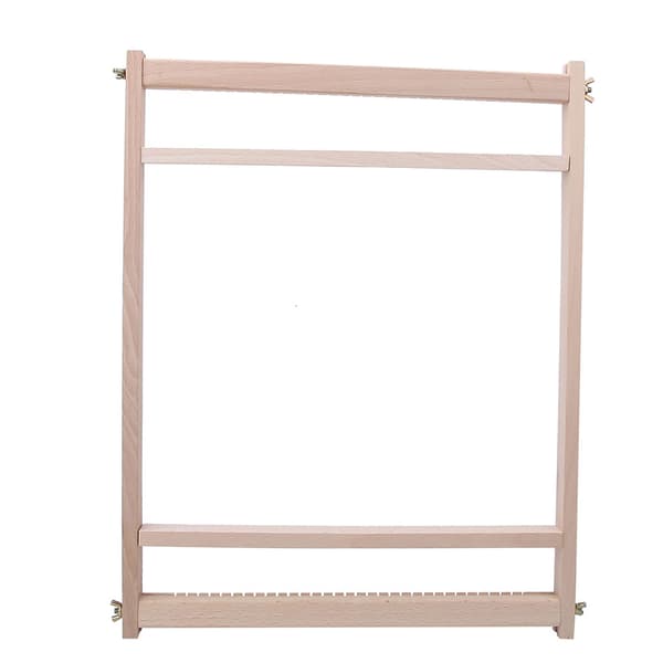 DIY Trä Handvävmaskin Gobeläng Stickning Vävstol Barn Vävleksak