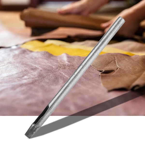 Läderhantverk DIY-verktyg Stans i högkolstål Rektangulär hålstans (3x2)