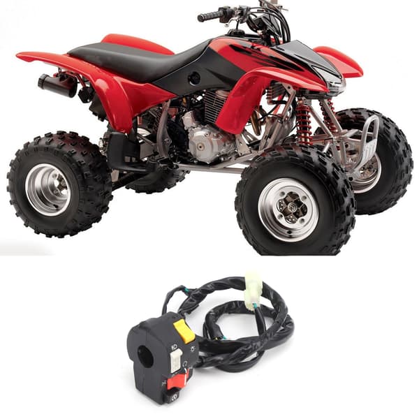 Styrkontakt Kill Start Stop Forlygteudskiftning til Honda TRX400EX 1999-2004