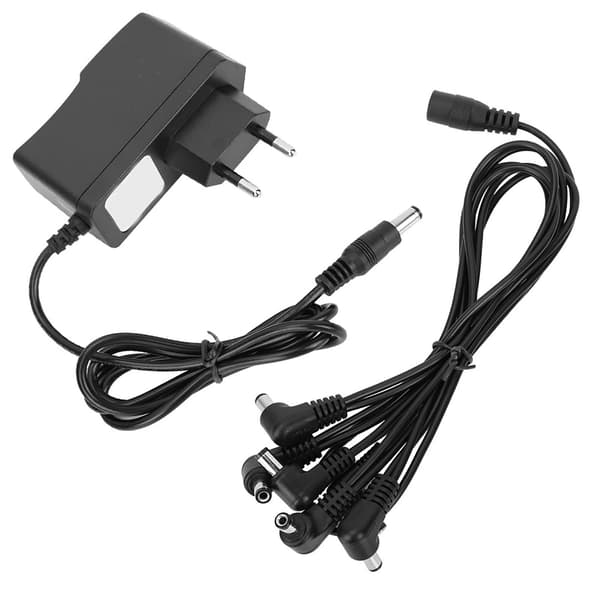 9V kitaran efektipedaalin virtalähde AC-adapteri 100-240V EU-pistoke
