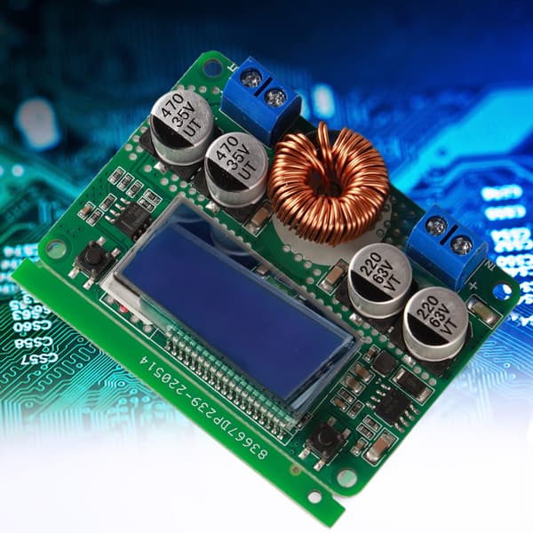 DC-DC 8-60V til 3-32V 7A Justerbar Step-Down Spændingsregulator, Indkapslet Buck Converter