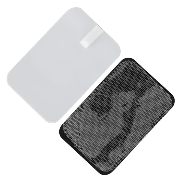 10 stk. silikone kropsmassager erstatningselektrodeplade digital terapi maskine elektrodeplaster 6 x 9 cm