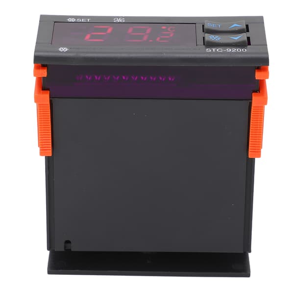 Kølerumstermostat Digital Dobbelt Probe LED Display Fryser Controller 220VAC