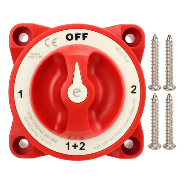 Batteriafbryder 4 Gear Position Power Off Isolation Switch til Marinebåd Yacht RV