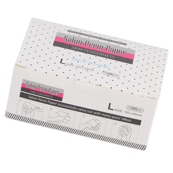 Frisörsalong Ultratunt Hår Permanent Papper Mesh Andningsbart Permanentpapper Frisörverktyg