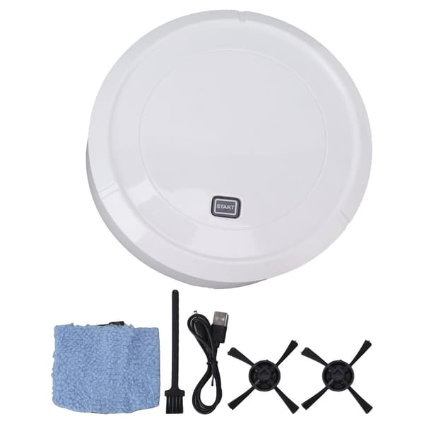 Robotdammsugare 3-i-1 Sopmopp USB-laddning Hemstädare