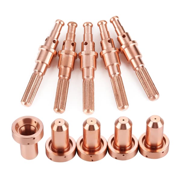 5 stk. 9-8215 Elektrode & 5 stk. 9-8207 Dysespids til Thermal Dynamics SL60/100 Plasmaskærerbrænder