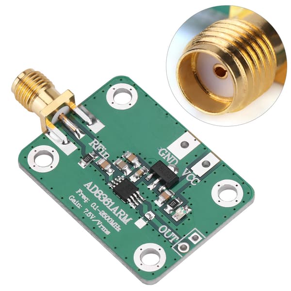 RF-effektdetektormodul AD8361, mikrobølgeamplitudesensor IC, 1-pak