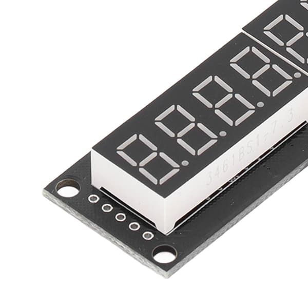 7-segment LED-displaymodul 0,36 tommer rød 8-cifret decimal digitalt rør