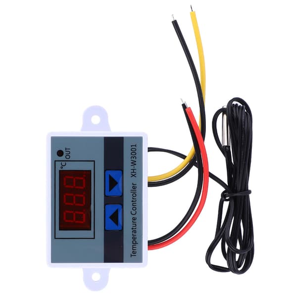 12V 120W Digital Termostatregulator med Vattentät Sond, 12V Tempbrytare