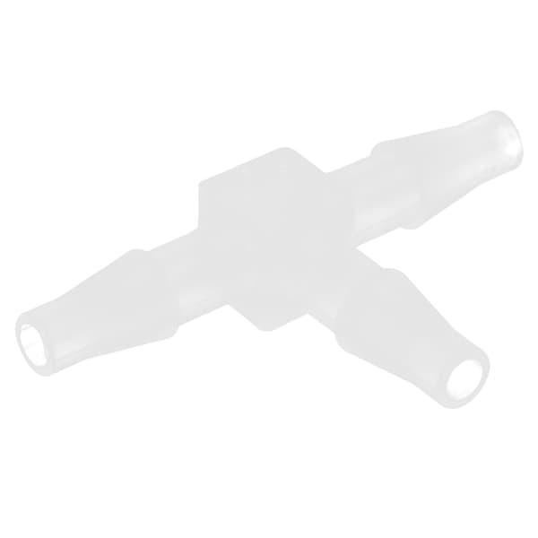 10-pak 3-vejs plastikrørfitting T-formet T-stykke 1/2 tomme modhageforbindelse varme- og tryksikker