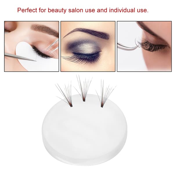 Silikone Eyelash Extension Adhesive Stand Holder Pallet Eyelash Pad Makeup Tool 3cm