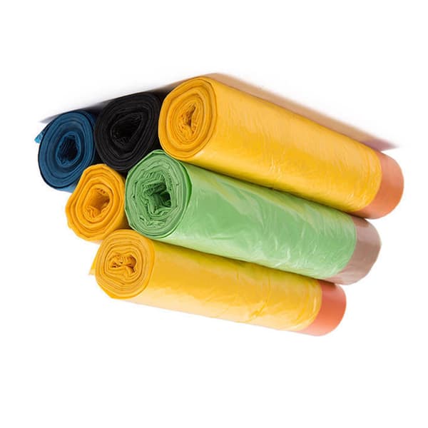Förtjockade soppåsar med stor kapacitet för kök, badrum, kontor, 15-pack