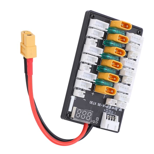 B6 Parallel Opladningskort 1S-3S Silikoneledning JST-adapter til RC LiPo Batteribalanceroplader