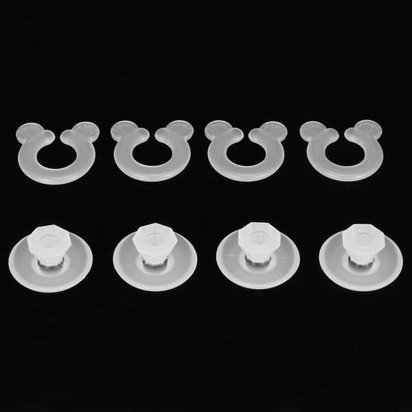 Plasttäcksfästen Lakan Grips Clips Överdragshållare Klämma för Sovrum