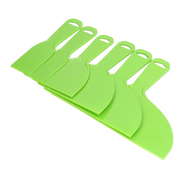 6-delars ABS spackelspade-set, spackel- och tejpskrapa-kit för färg, tapeter