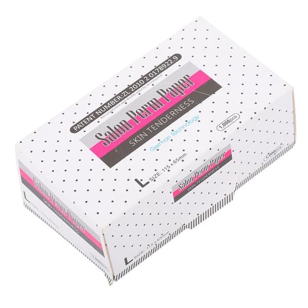 Frisörsalong Ultratunt Hår Permanent Papper Mesh Andningsbart Permanentpapper Frisörverktyg