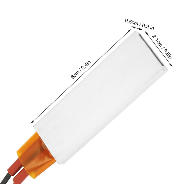220V 220℃ PTC-värmeplatta i aluminium, termostatiskt element