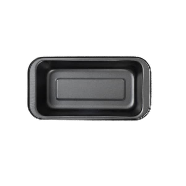Nonstick bageforme i kulstofstål, rektangulære - 3-pak, 15 cm sort brødformssæt