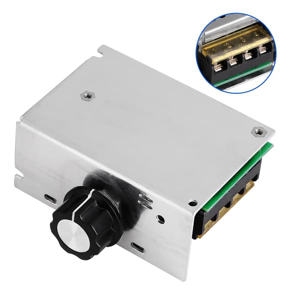 AC 220V 4000W SCR Spændingsregulator Motor Hastighedsregulator Lysdæmper