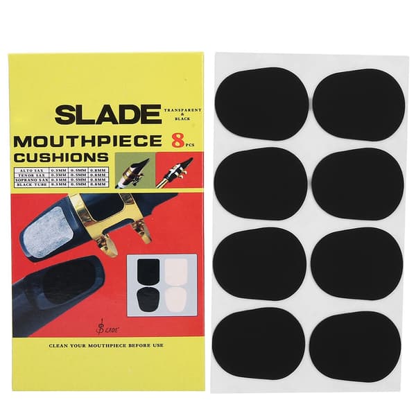 Baryton Altsaxofon Munstyckskudde Lappar 0,8 mm Tjocklek Pad Set