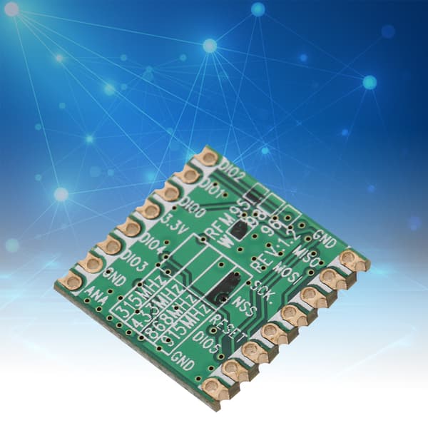 RFM96W 433MHz LoRa trådløs transceivermodul 20dBm SX1276 RF-kort