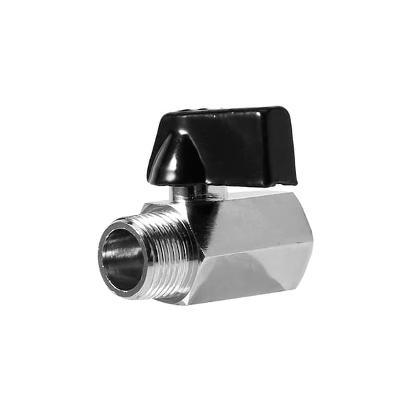 Messing BSP Han x Hun Kugleventil 1/2\" 3/8\" 1/4\" 1/8\" Gevind til Luftkompressor