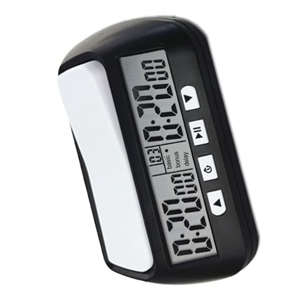 Schackklocka Digital schacktimer med ljudlarmfunktion YS 902 Svart Engelsk version