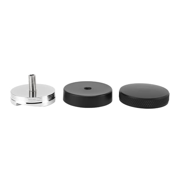 58 mm sort 304 rustfrit stål kaffedistributør og tamper-nivelleringsværktøj