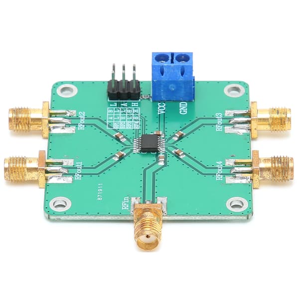 RF-kytkinmoduuli SP4T 5V DC 10-3500MHz Teolliset sähköosat