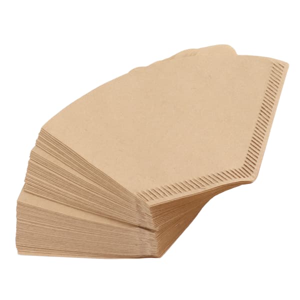 Kaffepapirfiltre til Pour-Over & Drypkaffemaskiner - 100 stk., 1-2 kopper