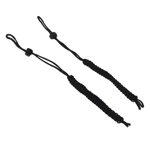 2-pack handstickad paracord-flasksele, robust utomhusmuggshållare med grepp, överlevnadskit för vandring och backpacking