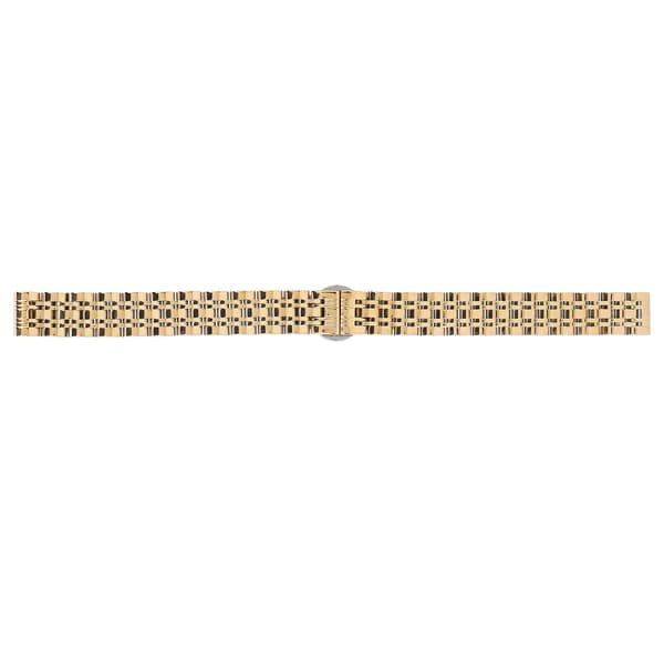 Urrem i rustfrit stål, elegant moderne erstatningsrem, 14 mm / 0,55 tommer