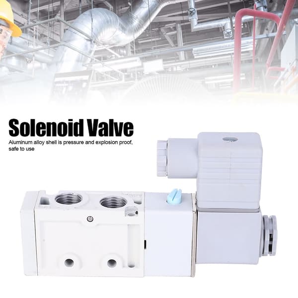 5-vägs pneumatisk magnetventil aluminium MVSC220-4E1 G1/4 tum luftkontroll