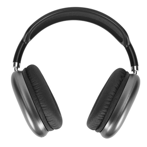 Trådlöst Bluetooth Over-Ear Stereo Headset Vikbart Justerbart med Mikrofon för Resor Kontor Hemmastudier Svart 1 Set