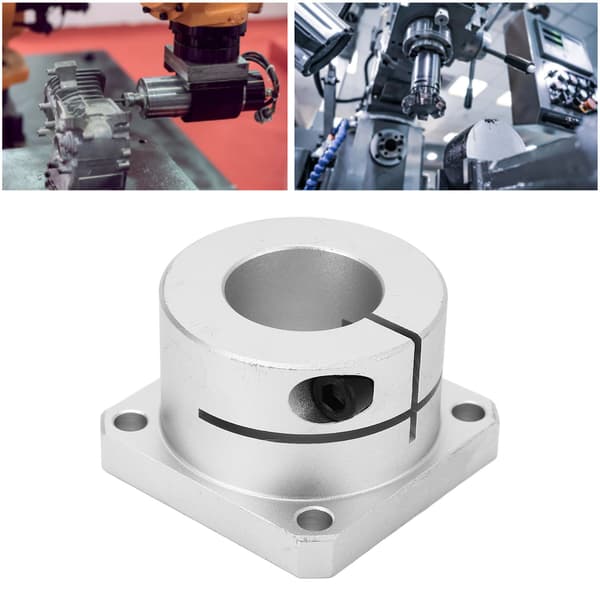 Flange Kugleleje Lineær Bevægelse D30mm Gcr15 Stål Slidstærk Præcisionsbøsningssæt