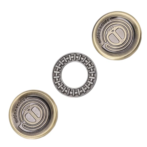 Rustfrit Stål Djævel Magnetisk Spinnende Fidget Legetøj Stresslindring EDC