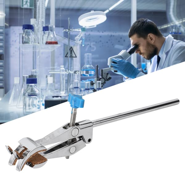 4 käftar universalklämma klämma laboratoriekolv kondensor provrörsklämma