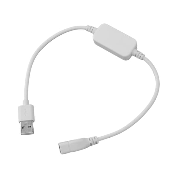 Smart IP44 Bluetooth USB enfärgad LED-listdimmerkontroll, trådlös 433MHz vit