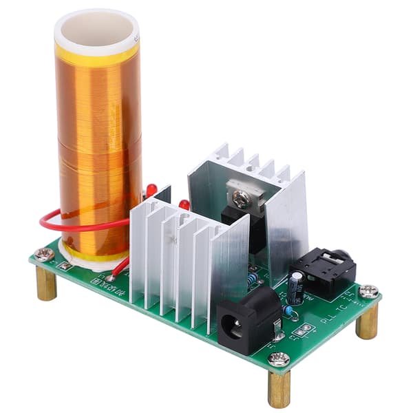 Tesla Coil Kit DIY Mini Plasma Højttalermodul 15W DC 15-24V 2A Elektroniksæt