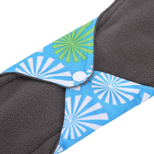 Tvättbar mensbinda i bambukolfiber, återanvändbar, förlängd sanitetsbinda (L33cm)#3