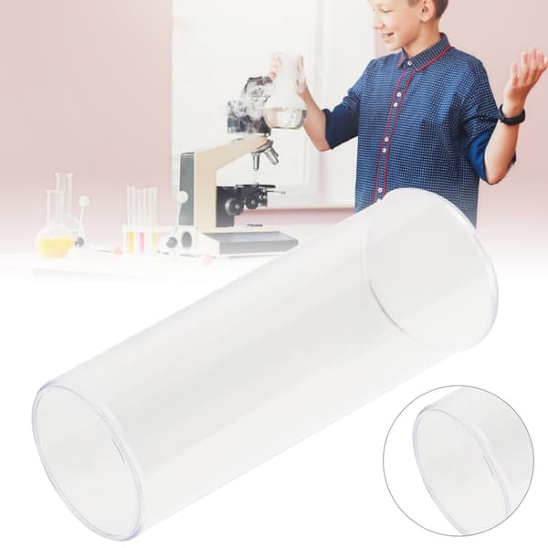 Mittasylinteri läpinäkyvä nestesäiliö laboratorion mittausopetusväline
