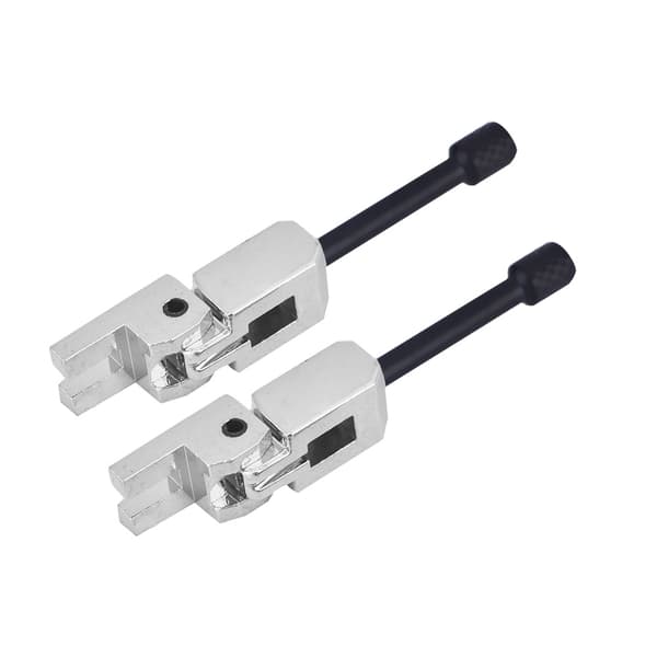 6 Tremolo-broer til elektrisk guitar, sølv sort