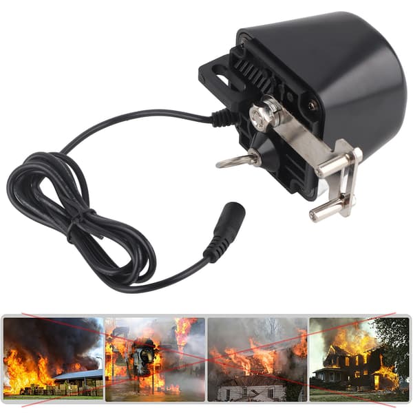 Radiofjernbetjent elektrisk ventiloperatør rørkontaktcontroller 110-240V (EU)