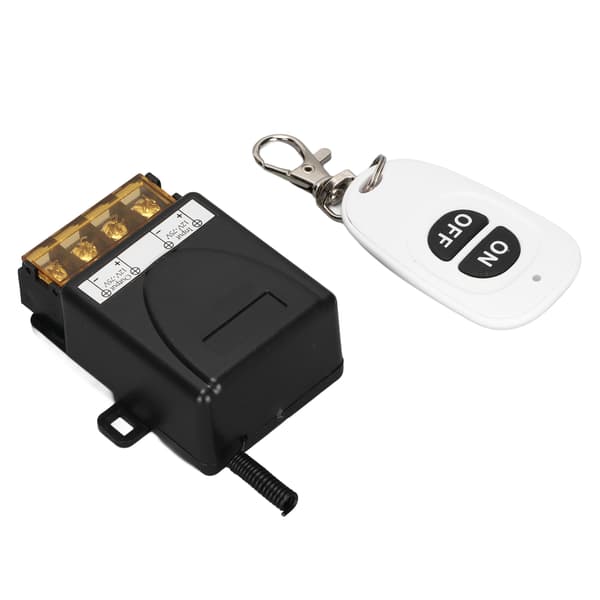 433MHz trådlös RF-fjärrkontrollrelämodul för bilbelysningskontroll