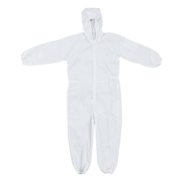 Engångs antistatisk polyesteroverall dammtät arbetsdräkt för SMT-renrum, 1-pack
